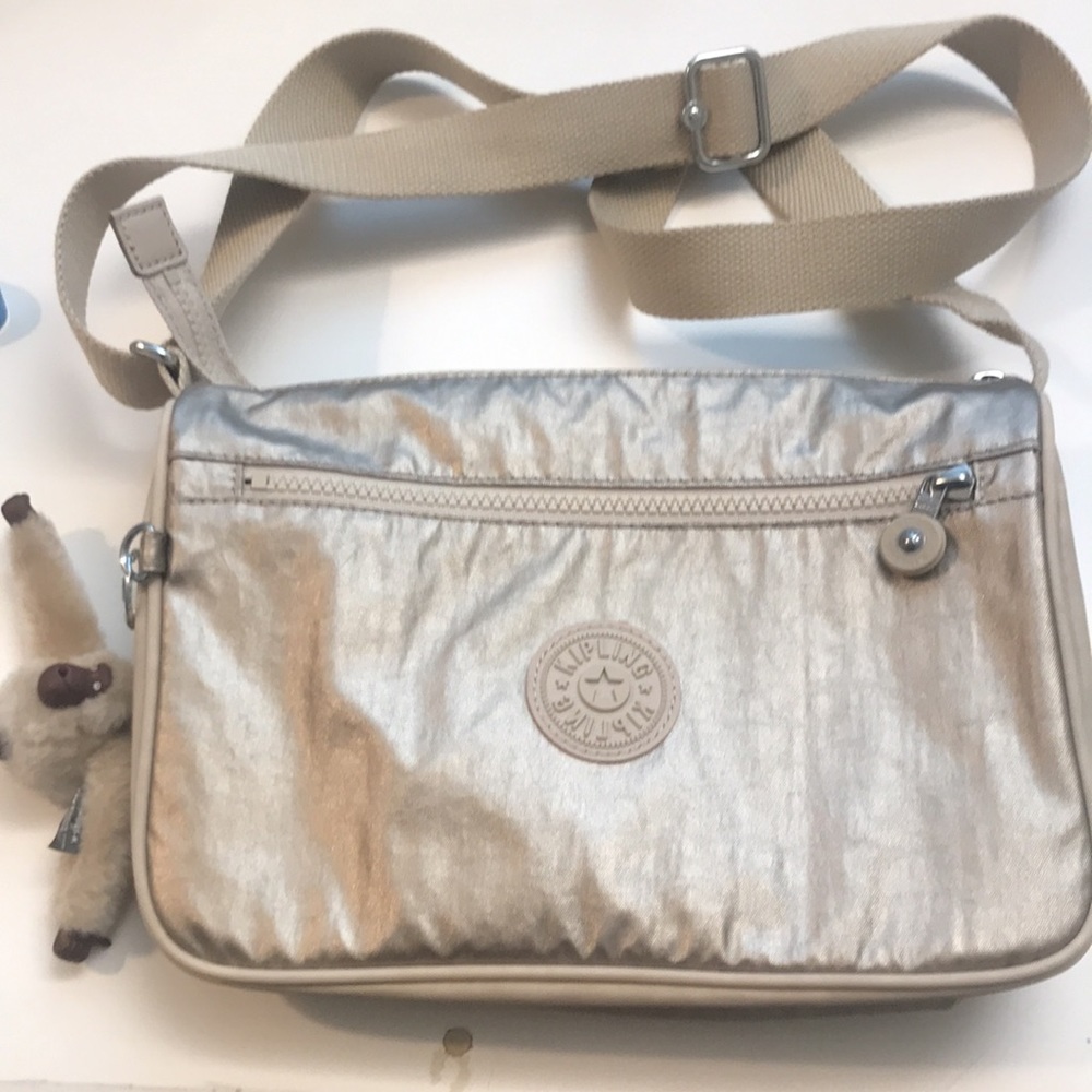 Kipling golden bag